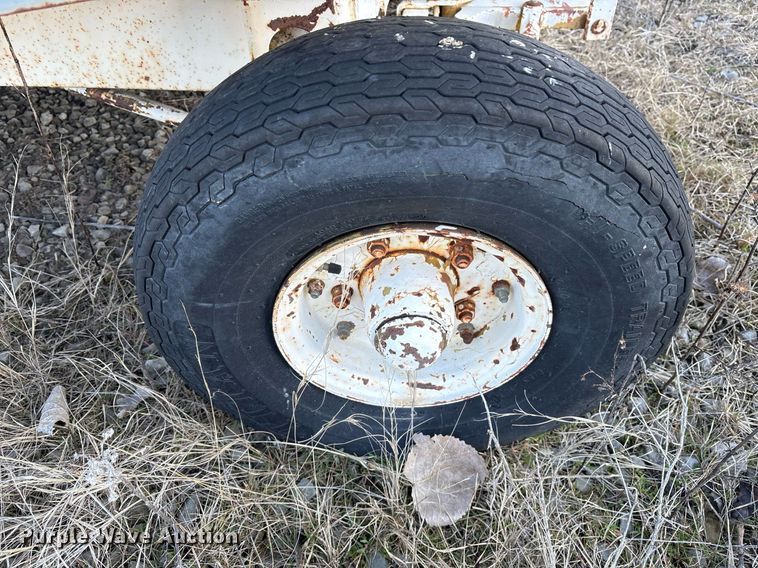 image for item EY9984 Shop built hay wagon