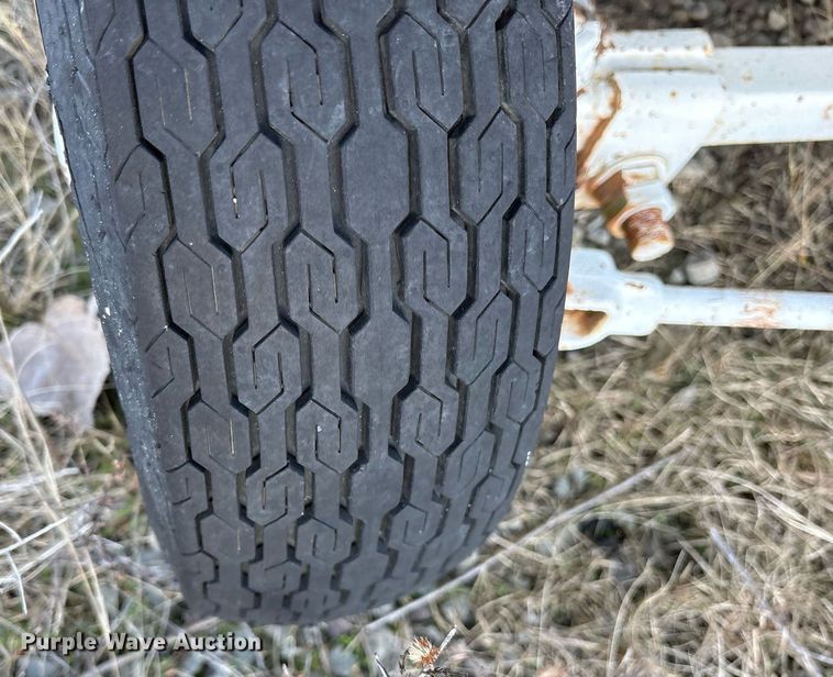 image for item EY9984 Shop built hay wagon