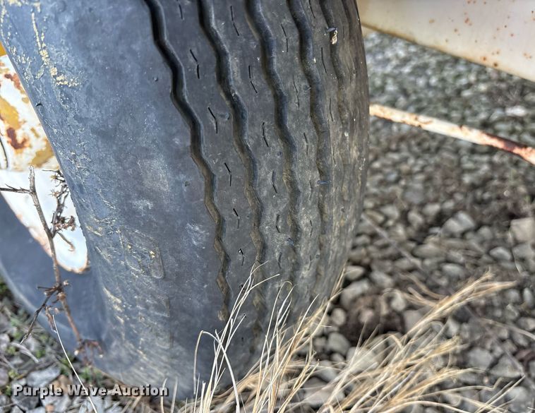 image for item EY9984 Shop built hay wagon