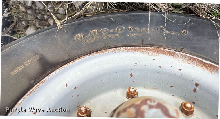 image for item EY9984 Shop built hay wagon