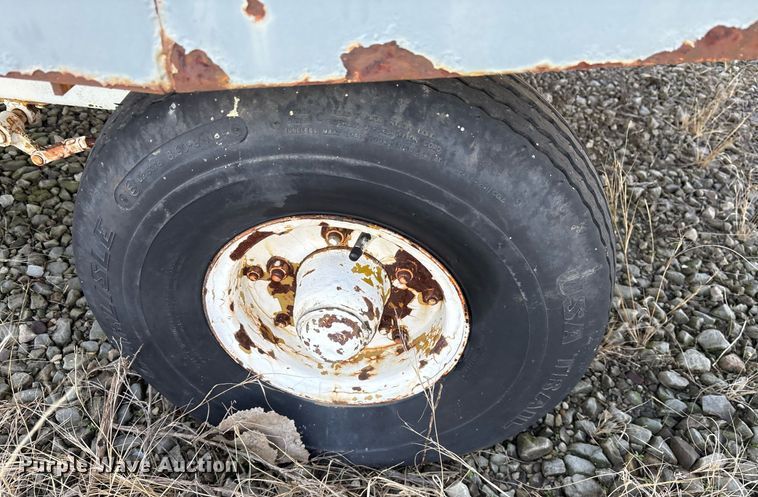 image for item EY9984 Shop built hay wagon