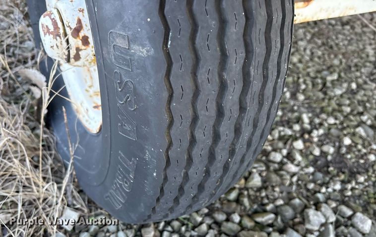 image for item EY9984 Shop built hay wagon