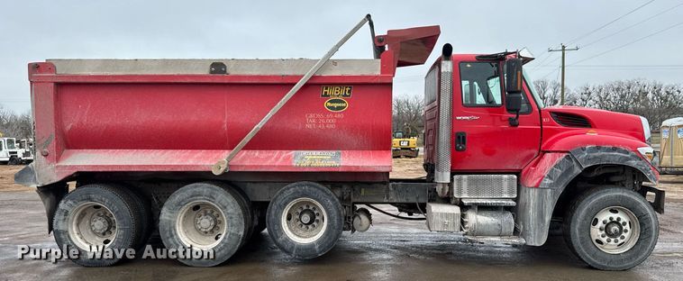 image for item LH9492 2014 International WorkStar 7600  dump truck
