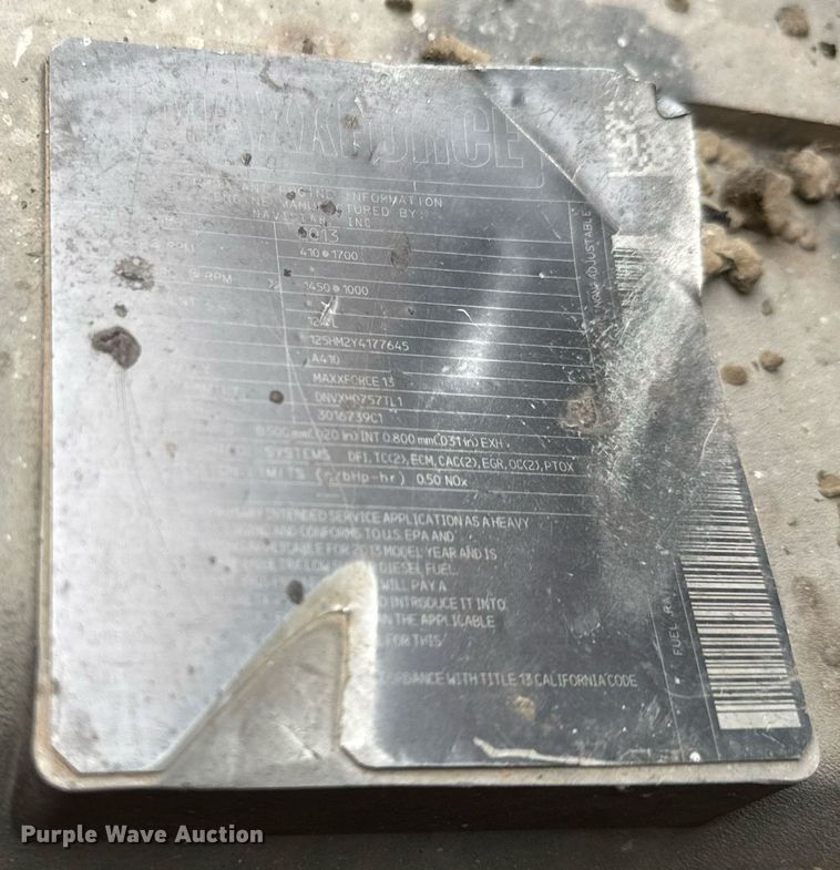 image for item LH9492 2014 International WorkStar 7600  dump truck