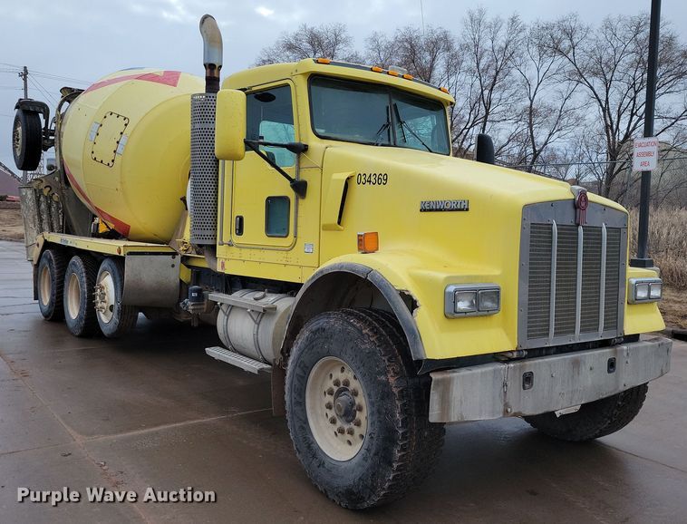 image for item NB9848 2009 Kenworth W900 ready mix truck