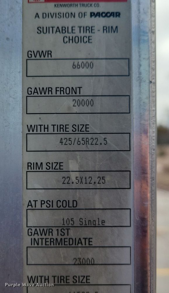 image for item NB9848 2009 Kenworth W900 ready mix truck