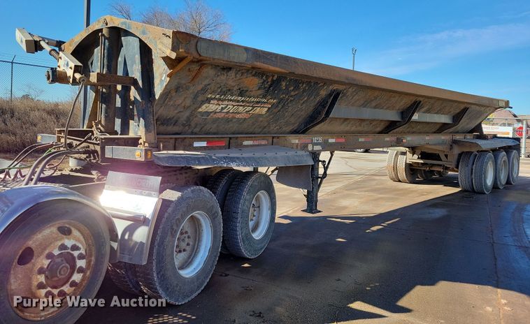 image for item NB9851 2008 Side Dump Industries side dump trailer