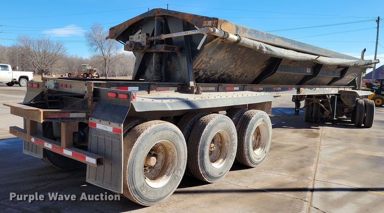 image for item NB9851 2008 Side Dump Industries side dump trailer