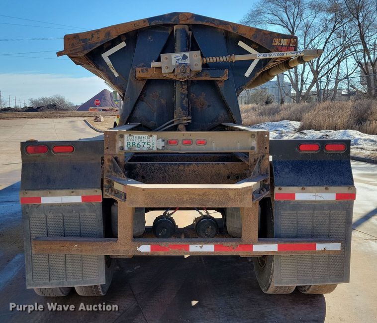 image for item NB9851 2008 Side Dump Industries side dump trailer