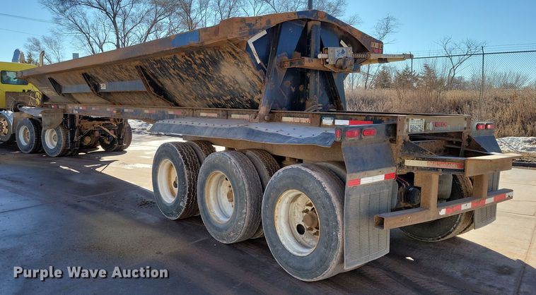 image for item NB9851 2008 Side Dump Industries side dump trailer