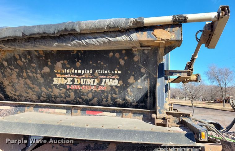 image for item NB9851 2008 Side Dump Industries side dump trailer