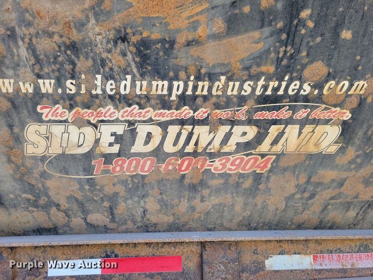 image for item NB9851 2008 Side Dump Industries side dump trailer