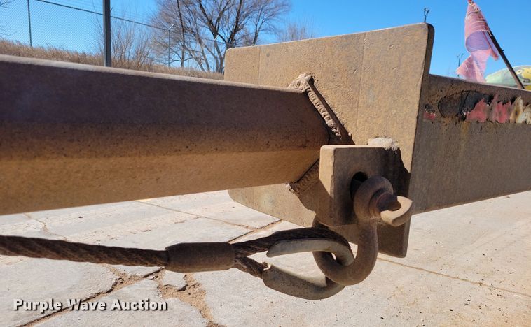 image for item NB9853 2000 Trail King end dump pup trailer