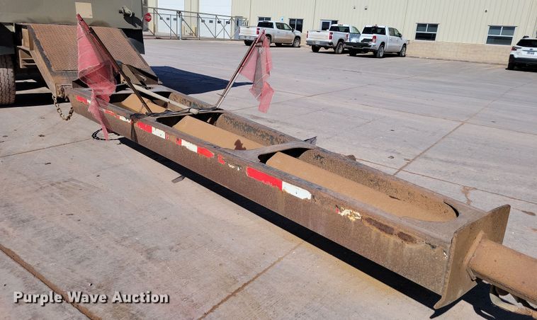 image for item NB9853 2000 Trail King end dump pup trailer