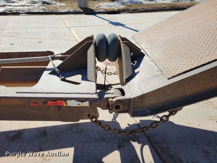 image for item NB9853 2000 Trail King end dump pup trailer