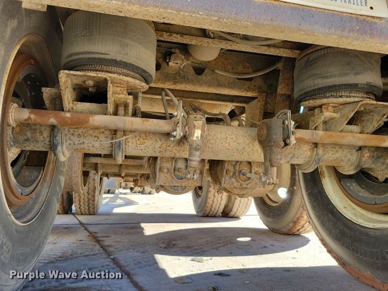 image for item NB9853 2000 Trail King end dump pup trailer