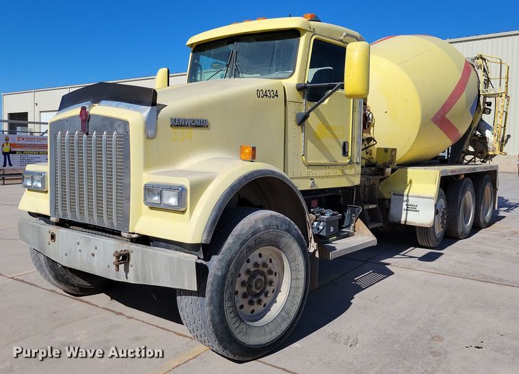 image for item NB9854 2006 Kenworth W900 ready mix truck