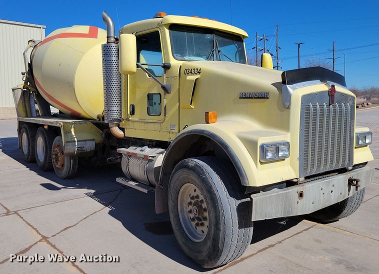 image for item NB9854 2006 Kenworth W900 ready mix truck