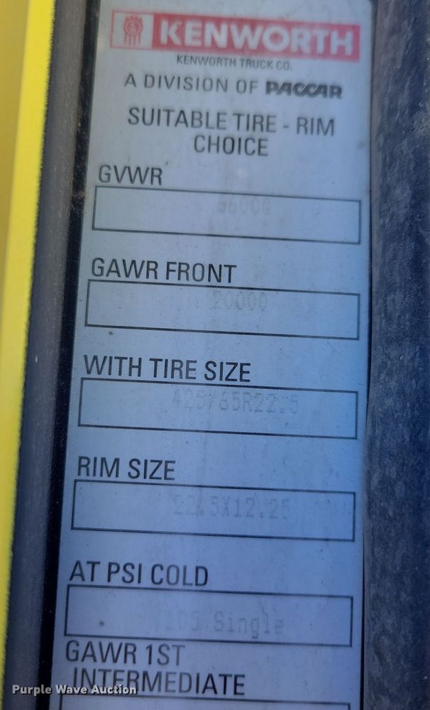 image for item NB9854 2006 Kenworth W900 ready mix truck