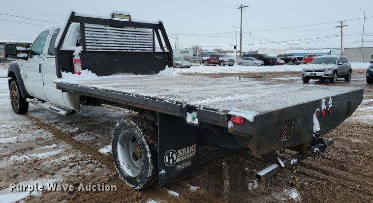 image for item NB9876 2016 Ford F450 Super Duty Crew Cab flatbed truck
