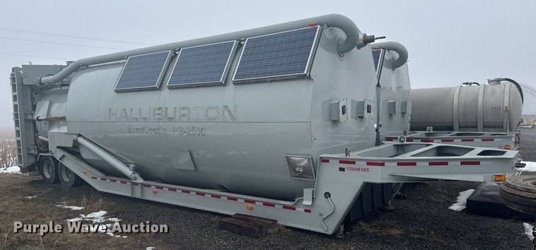 image for item NN9557 2014 Mertz Manufacturing 101893543 sand silo trailer