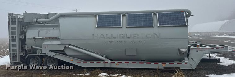 image for item NN9557 2014 Mertz Manufacturing 101893543 sand silo trailer