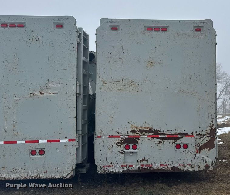 image for item NN9557 2014 Mertz Manufacturing 101893543 sand silo trailer