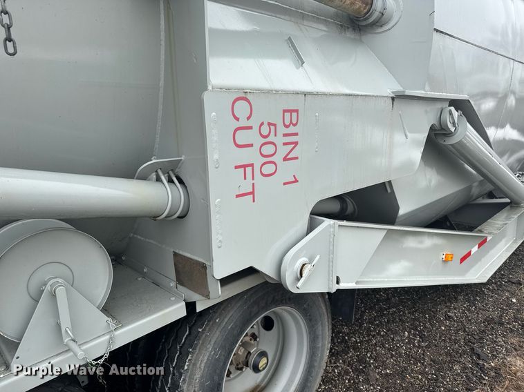 image for item NN9557 2014 Mertz Manufacturing 101893543 sand silo trailer