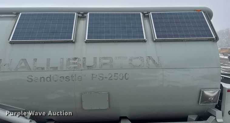 image for item NN9557 2014 Mertz Manufacturing 101893543 sand silo trailer