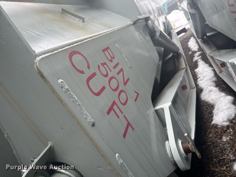 image for item NN9558 2014 Mertz Manufacturing 101893543 sand silo trailer