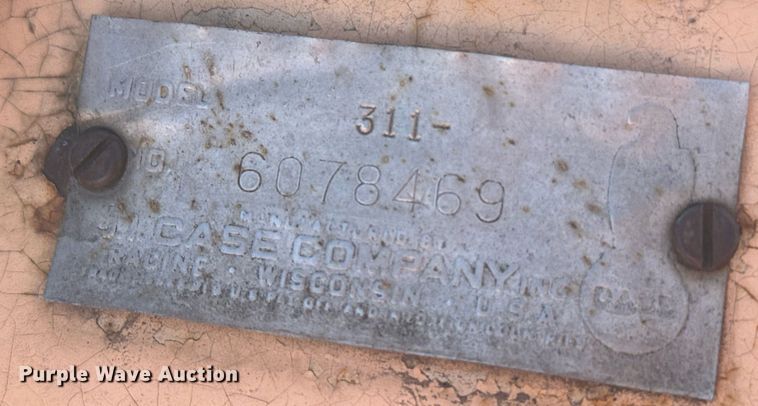 image for item NN9583 1957 Case 311 tractor
