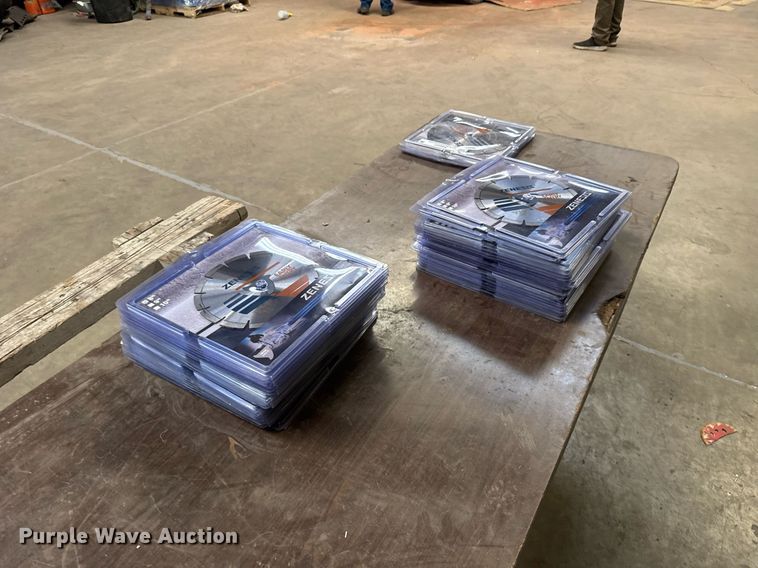 image for item NN9591 Approximately 41 Zenesis concrete saw blades