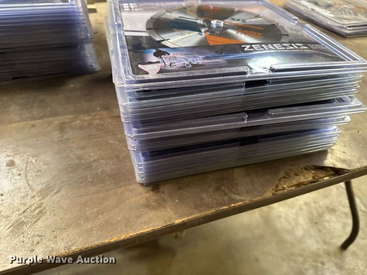 image for item NN9591 Approximately 41 Zenesis concrete saw blades