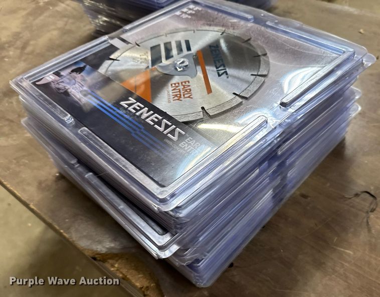 image for item NN9591 Approximately 41 Zenesis concrete saw blades