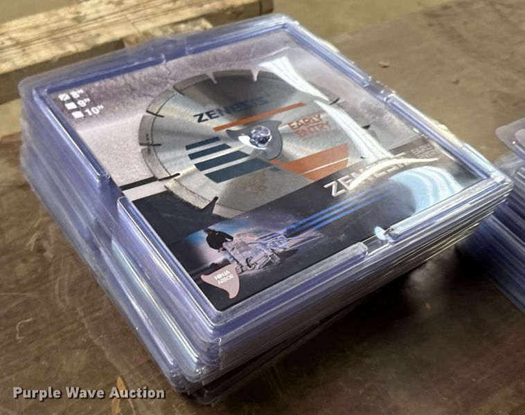 image for item NN9591 Approximately 41 Zenesis concrete saw blades