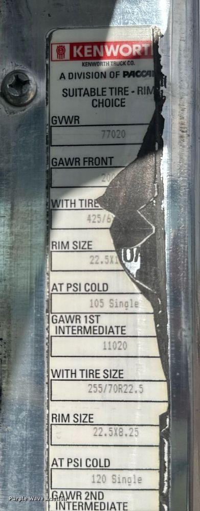 image for item NN9600 2016 Kenworth W900 ready mix truck