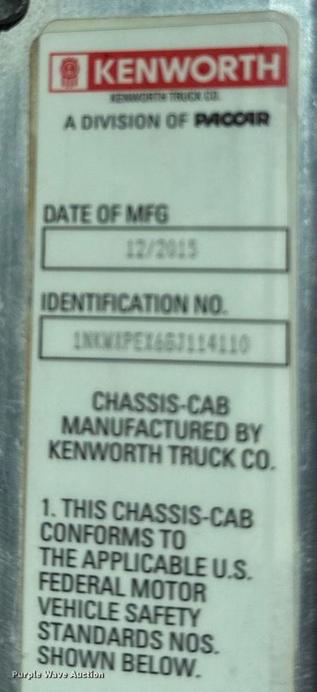 image for item NN9601 2016 Kenworth W900 ready mix truck