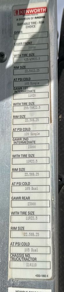 image for item NN9601 2016 Kenworth W900 ready mix truck