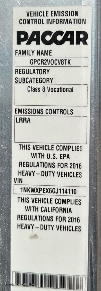 image for item NN9601 2016 Kenworth W900 ready mix truck