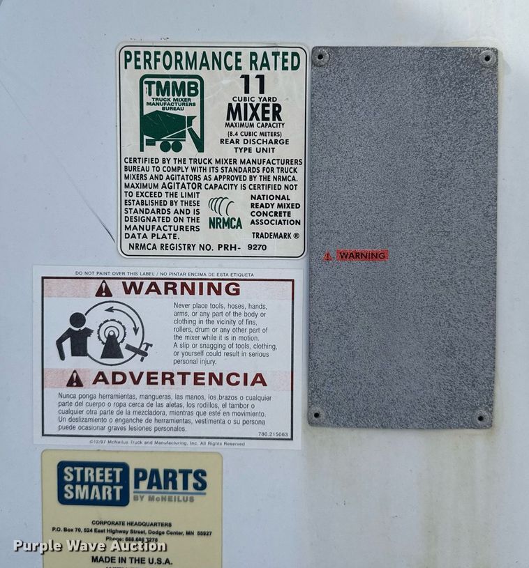 image for item NN9604 2016 Kenworth W900 ready mix truck