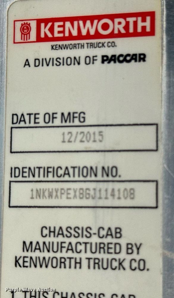 image for item NN9604 2016 Kenworth W900 ready mix truck