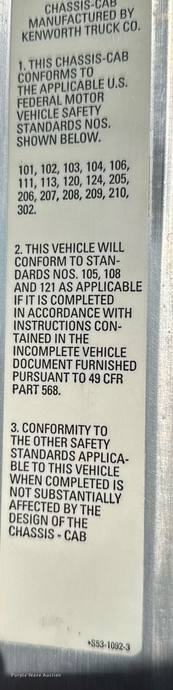 image for item NN9604 2016 Kenworth W900 ready mix truck