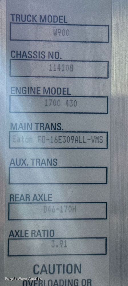 image for item NN9604 2016 Kenworth W900 ready mix truck