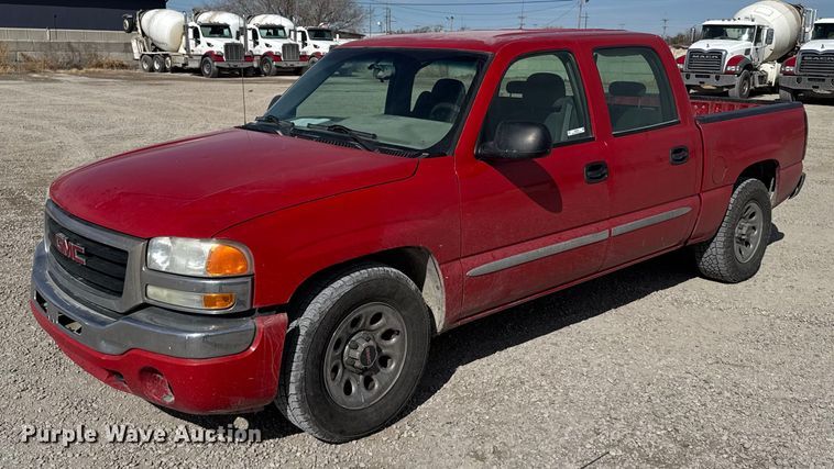 image for item NN9605 2007 GMC Sierra 1500 Crew Cab pickup truck