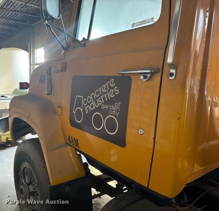 image for item NN9608 1980 Ford 8000 ready mix truck