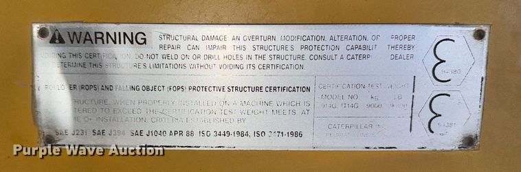 image for item NN9612 Caterpillar 914G wheel loader