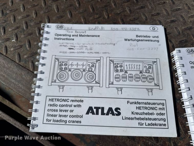 image for item NN9626 1999 International 4700 crane truck