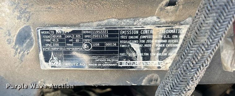 image for item YA0272 2017 Vermeer D10x15 S3 directional boring unit