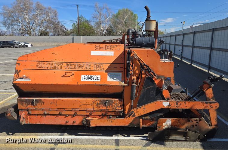 image for item YA0322 Gilcrest ProPaver 8-13RT paver