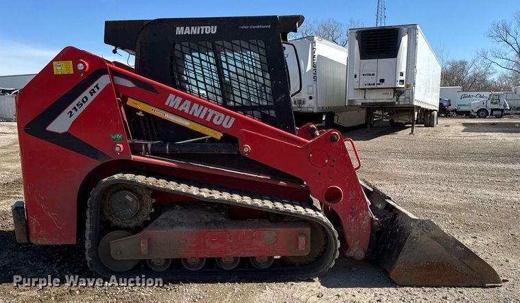 image for item YA0328 2022 Manitou 2150RT tracked skid steer loader
